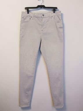 Express Skinny Hyper Stretch Jeans Neutral Moon Rock Men's 36x32
